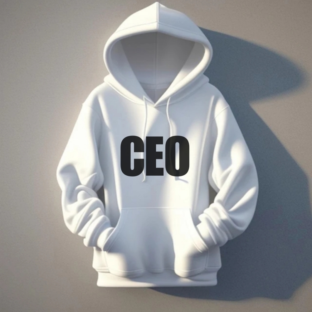 CEO HOODIE SWEATSHIRT  ANY SIZE ANY COLOR. HAND MADE CUSTOM. PEPEPIZZAZZ